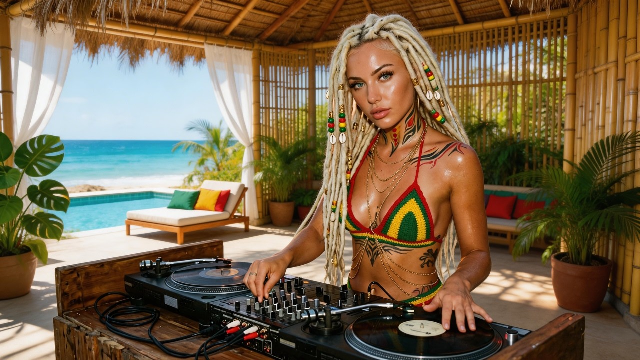 Tropical Reggae Flow 🌴 Chill Music to Relax, Puff and Unwind 💫