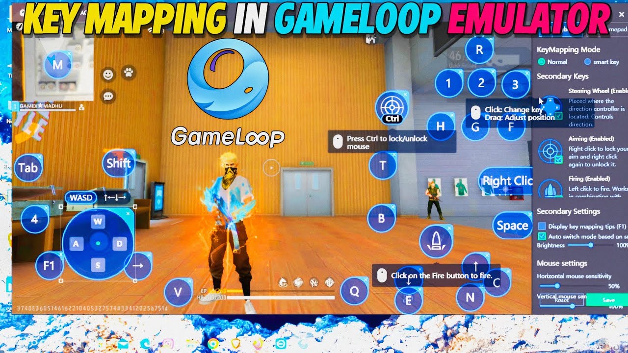 How To Play Free Fire And Key Mapping On Gameloop | Gameloop Emulator में Free Fire कैसे खेले