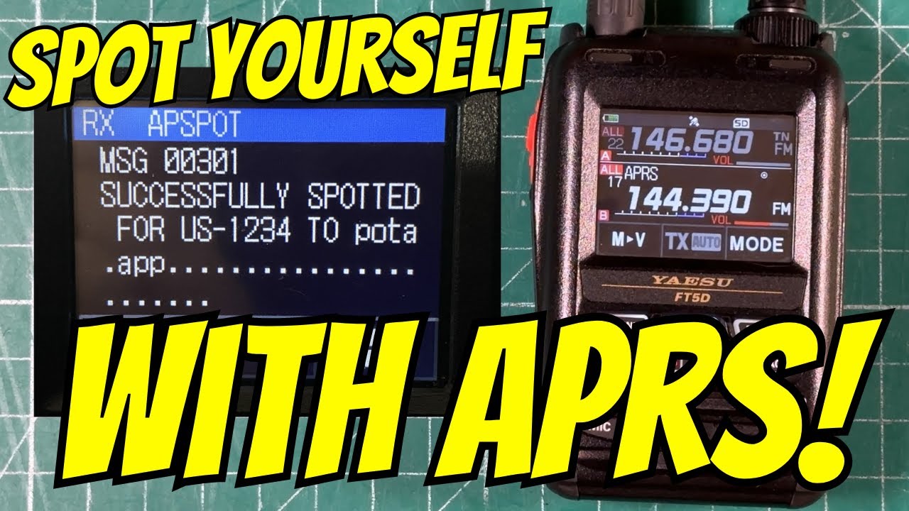 Как отправить POTA Spot с помощью APRS
