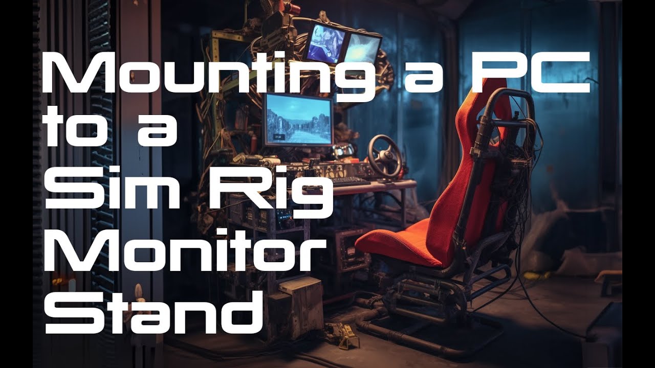 Mounting a PC to a Sim Rig Monitor Stand