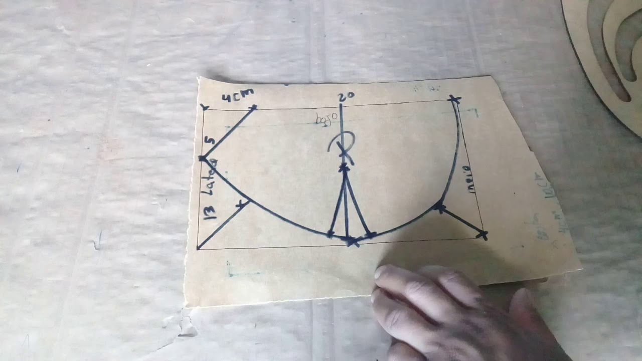 molde e corte de sutia meia taca de renda tam.P