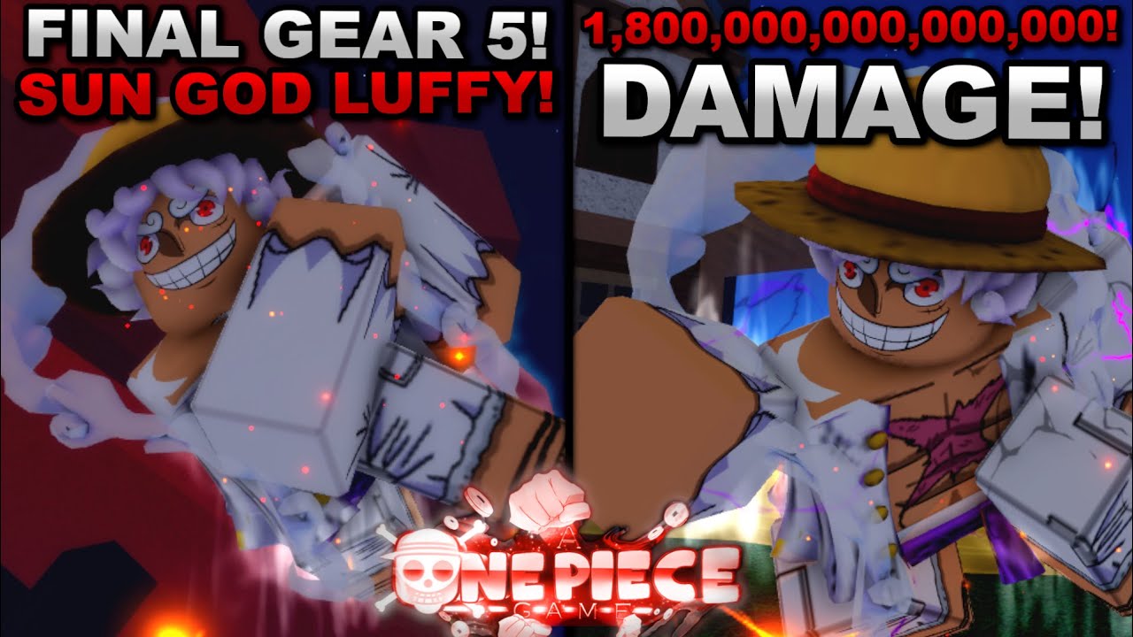 Превращение в бога солнца Луффи (с помощью фрукта Final Gear 5!) в игре по One Piece... Вот что п...