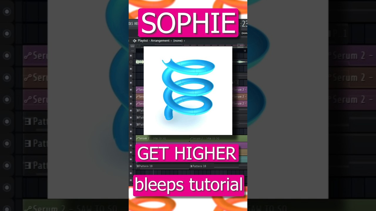 Modular inspired synths like SOPHIE , tutorial! #serum2  #hyperpop #product
