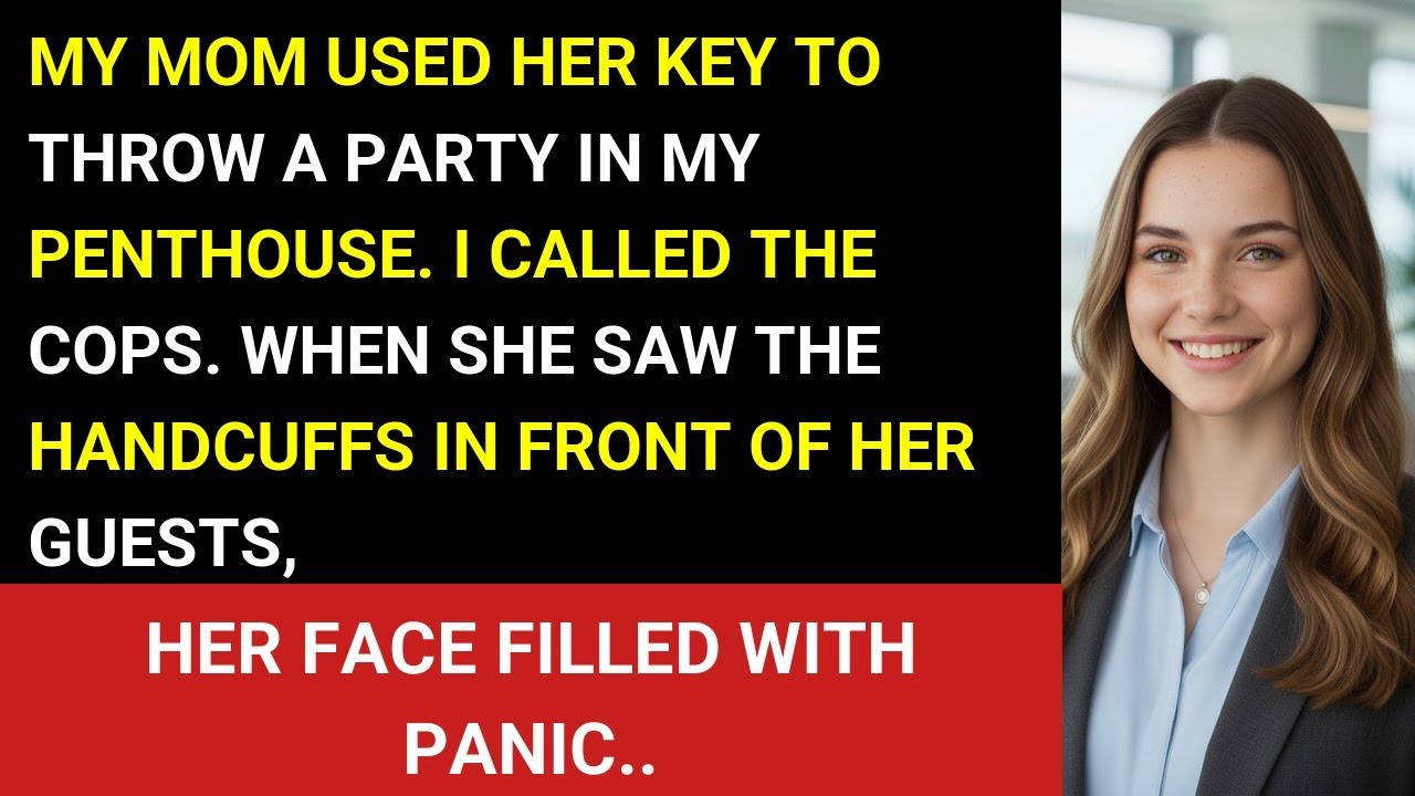 My Mom Used Her Spare Key To Host A Dinner Party In My Penthouse. So I Called The Cops And Reported
