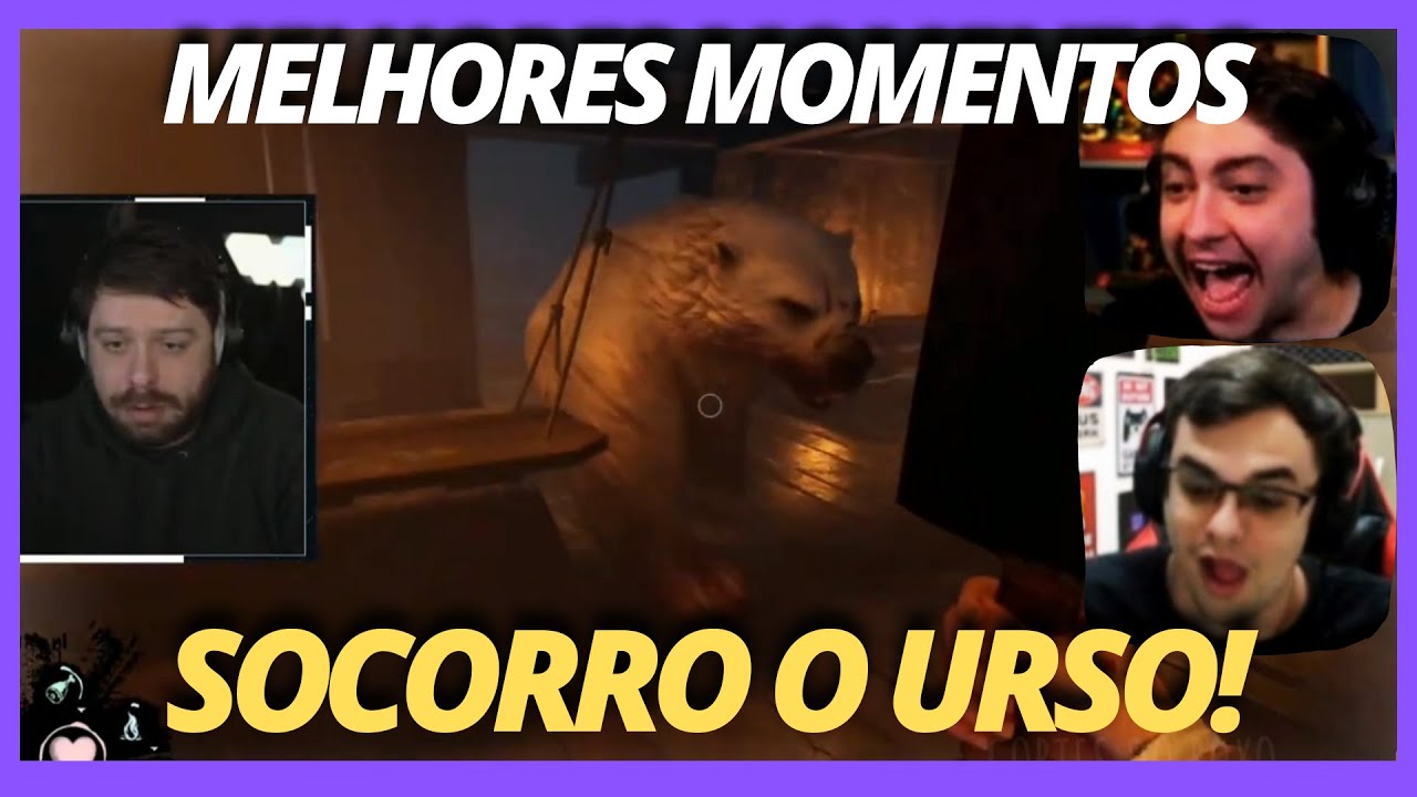 ALAN, DINO E MRFALLL CONTRA O URSO NO DREAD HUNGER