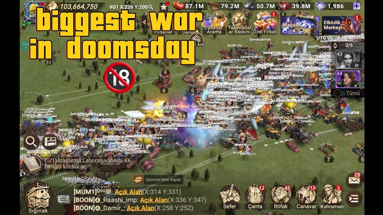 Yok Böyle Bir Meydan Savaşı  Biggest War in The Doomsday Doomsdaylastsurvivor part1