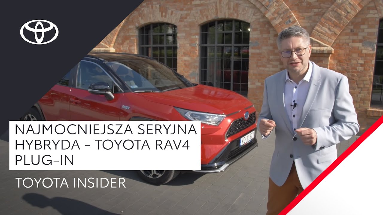 Najmocniejsza seryjna hybryda - Toyota RAV4 Plug-in | Toyota Insider