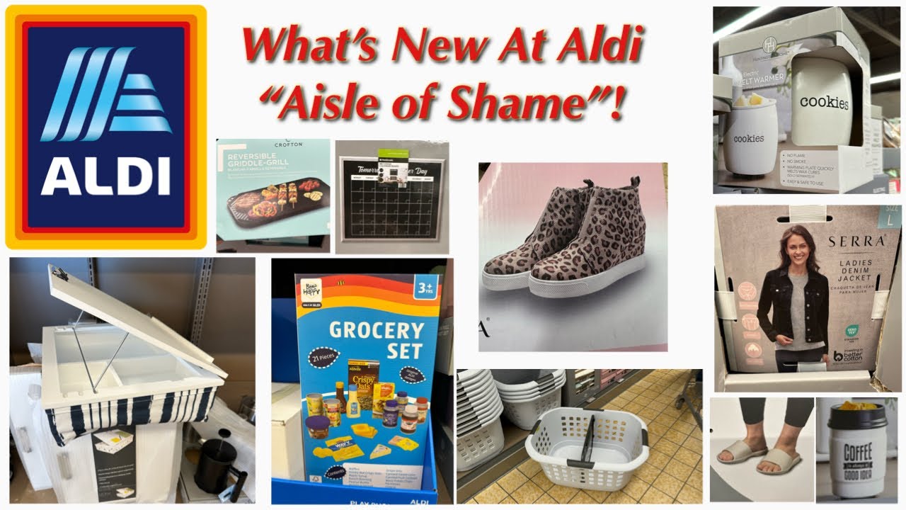 What’s New at Aldi “Aisle of Shame” - Come Shop With Me! 🛒🛍️🤗