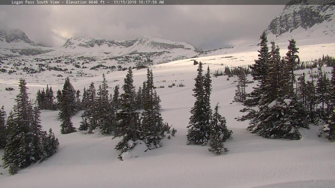Logan Pass, GNP, November 2019 Reynolds Mountain