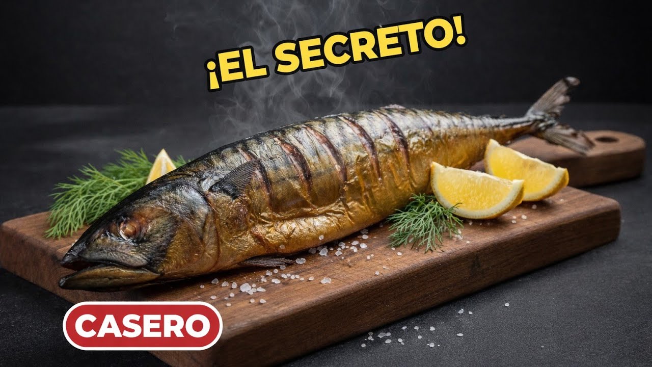 El secreto para un pescado ahumado delicioso en casa.