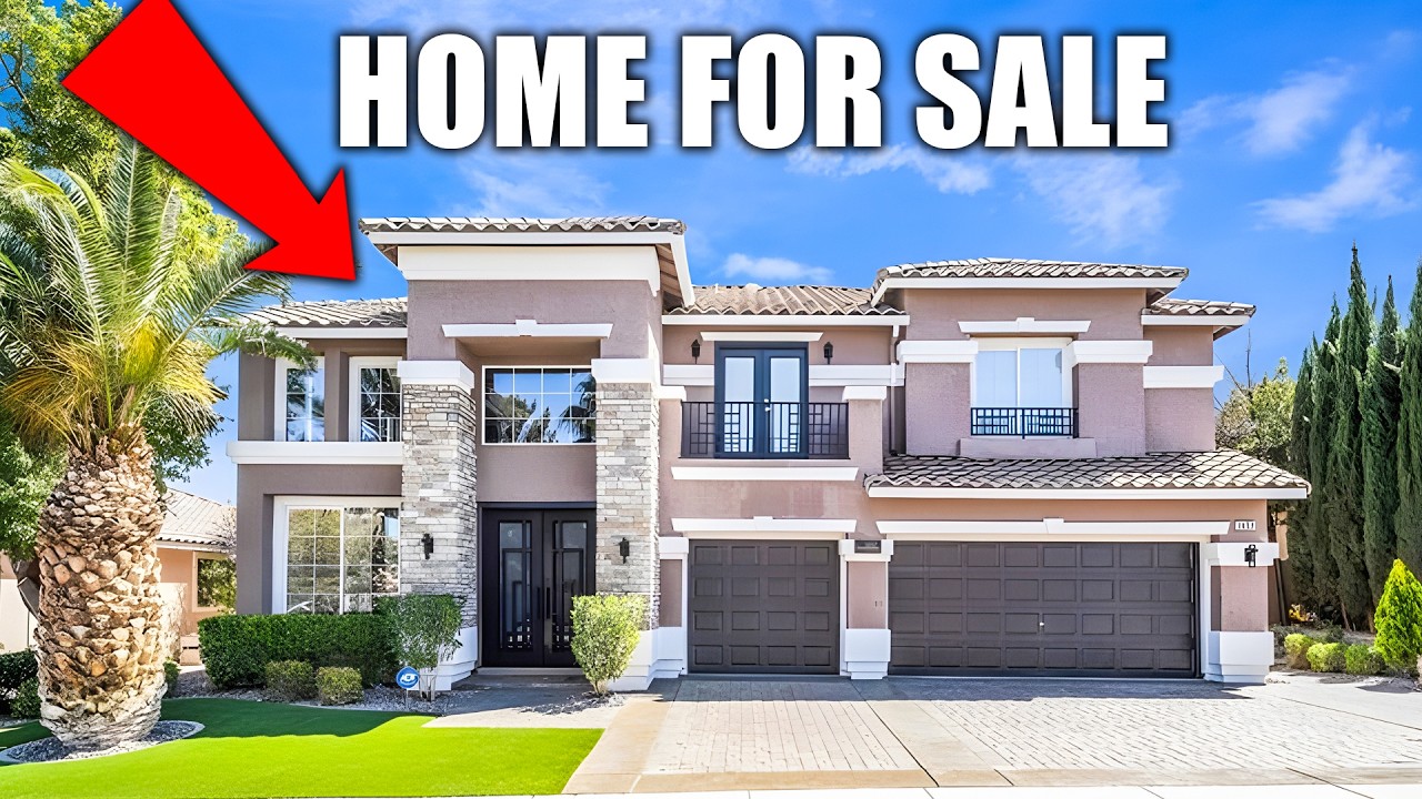 Las Vegas Home For Sale | Ultimate Smart Home | LEDs Bluetooth | Fire Pit | Master Chef Kitchen