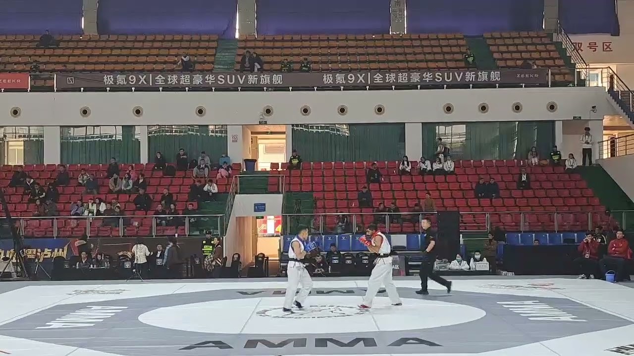 LƯU ĐỨC MẠNH | Hiệp 1 | giải vô địch MMA Châu Á | vòng loại