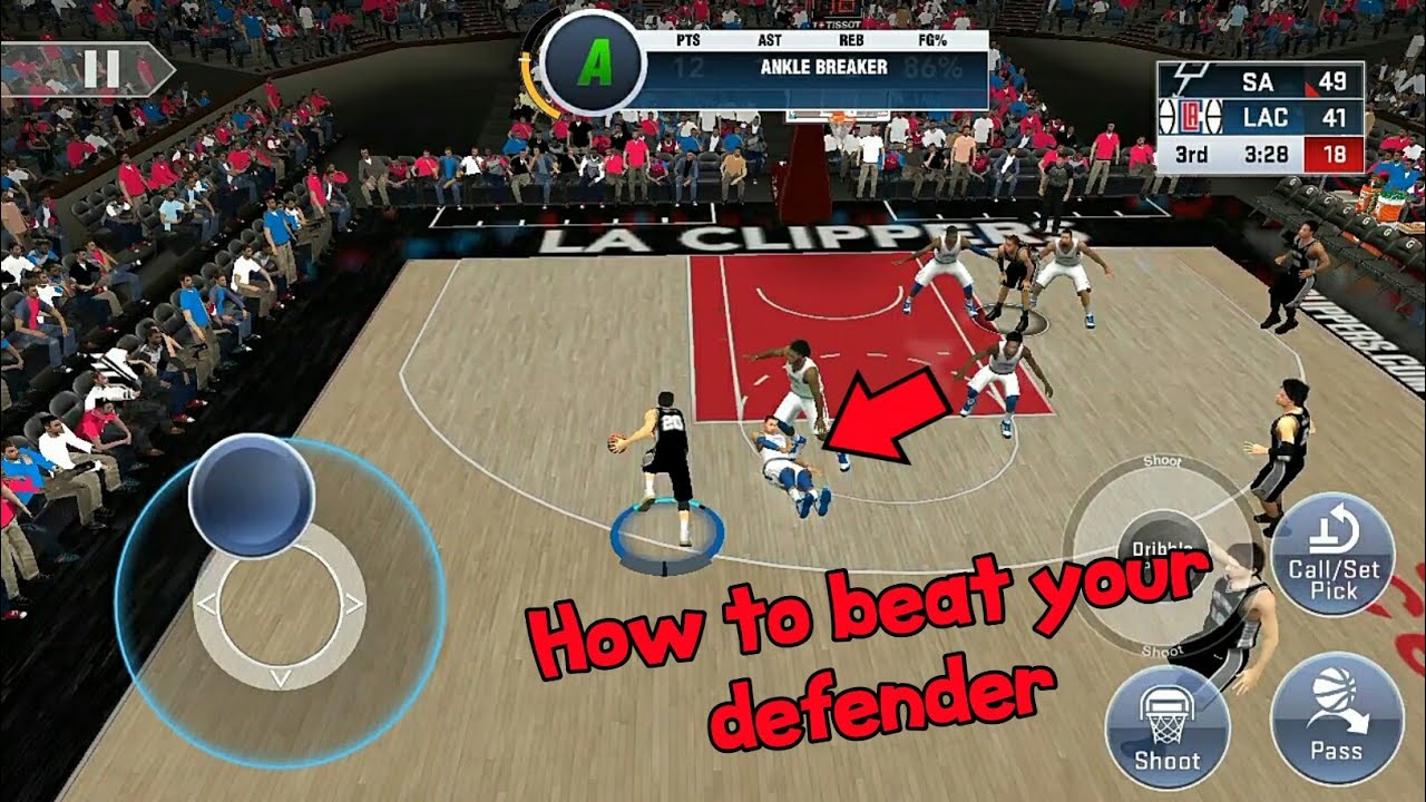 Beat your Defender Using Sizeup & Momentum Dribbles NBA 2k19 Mobile