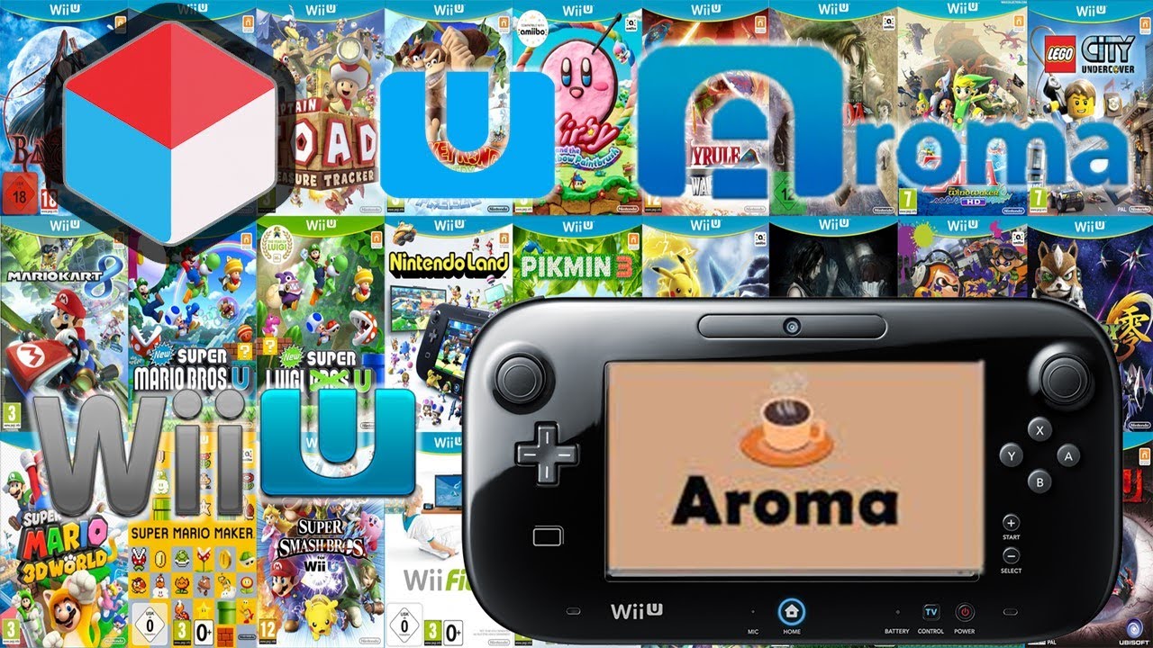 Nintendo Wii u Aroma  2024 l Menu Wii u Aroma  l Todo lo Basico sobre Aroma  mp4