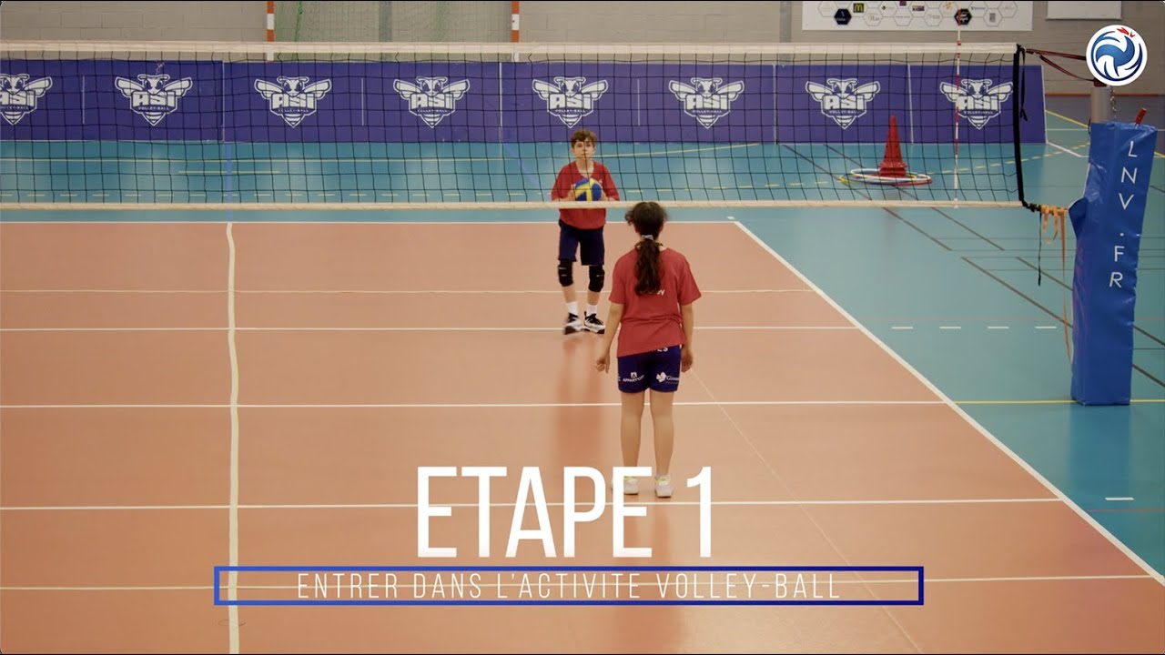 EDUC VOLLEY : Etape 1 - Entrer dans l'activité volley-ball