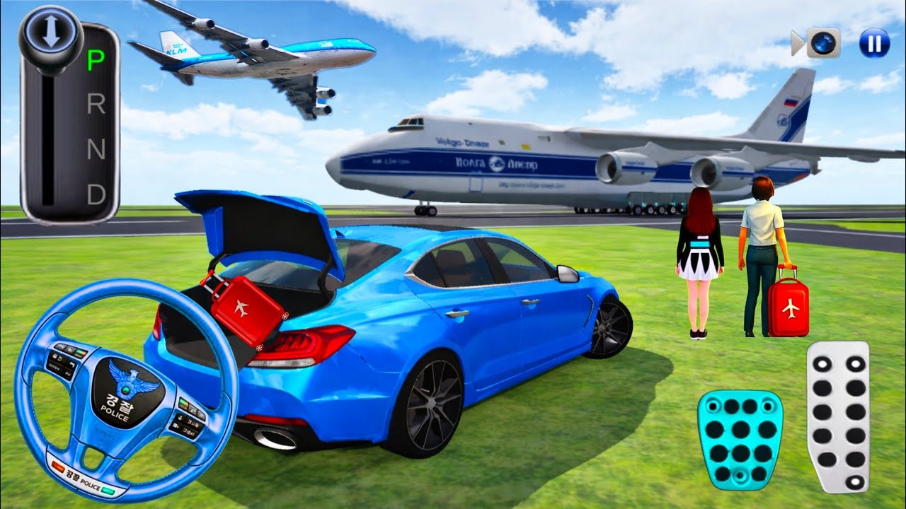 3D Driving Class Airport Mission 🚗✈️ Car Parking Near Airplane | 3D Driving Class Gameplay