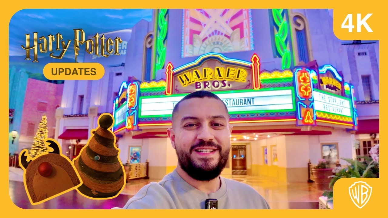 Рождество в парке Warner Bros. World в Абу-Даби. Это меня удивило.
