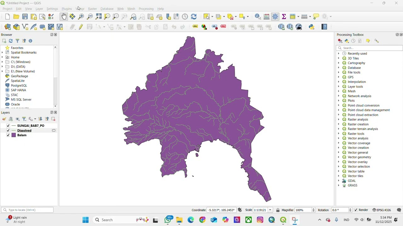 Drainage Density