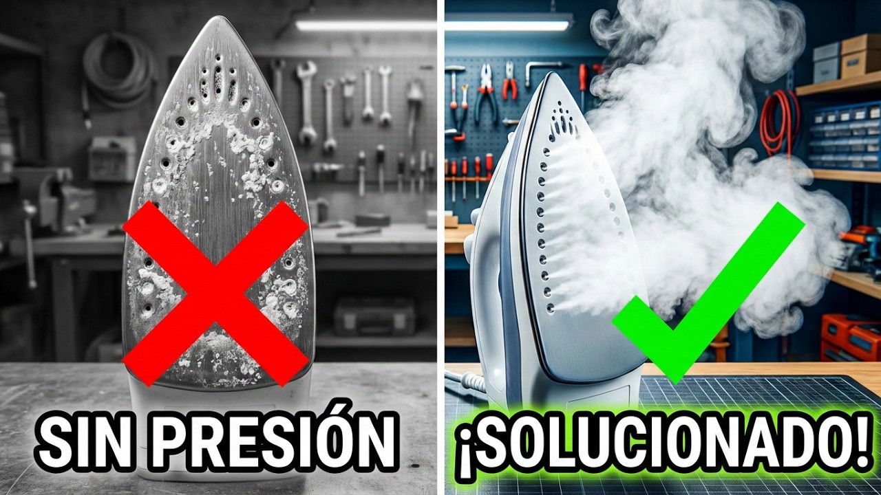 VAPORETTA SIN PRESIÓN: Cómo Reparar y Limpiar la Cal (Paso a Paso) 💨🛠️