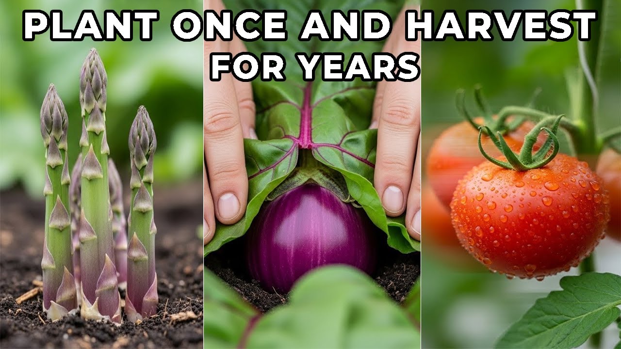 Plant These 20 Vegetables Once—and Harvest Them for Life