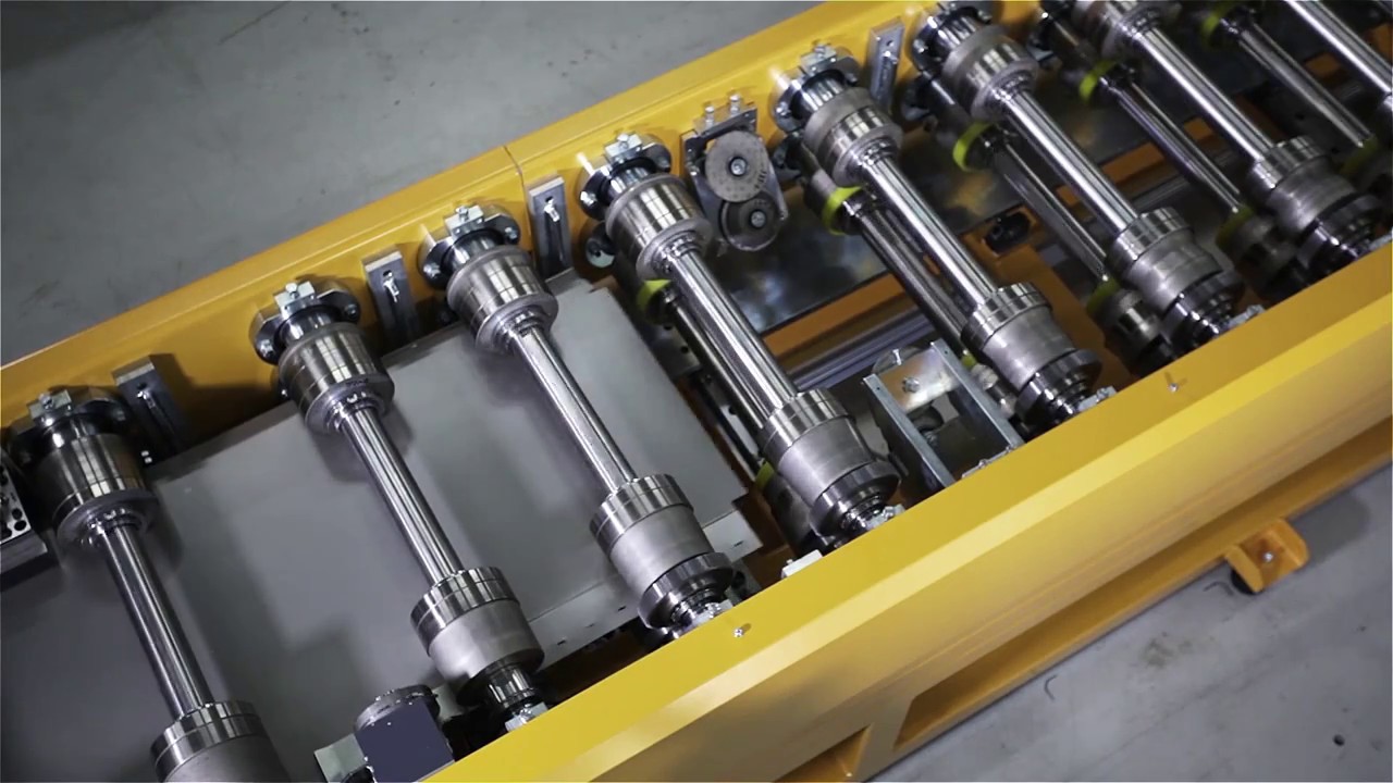 Profiilikeskus Snaplock rollforming line