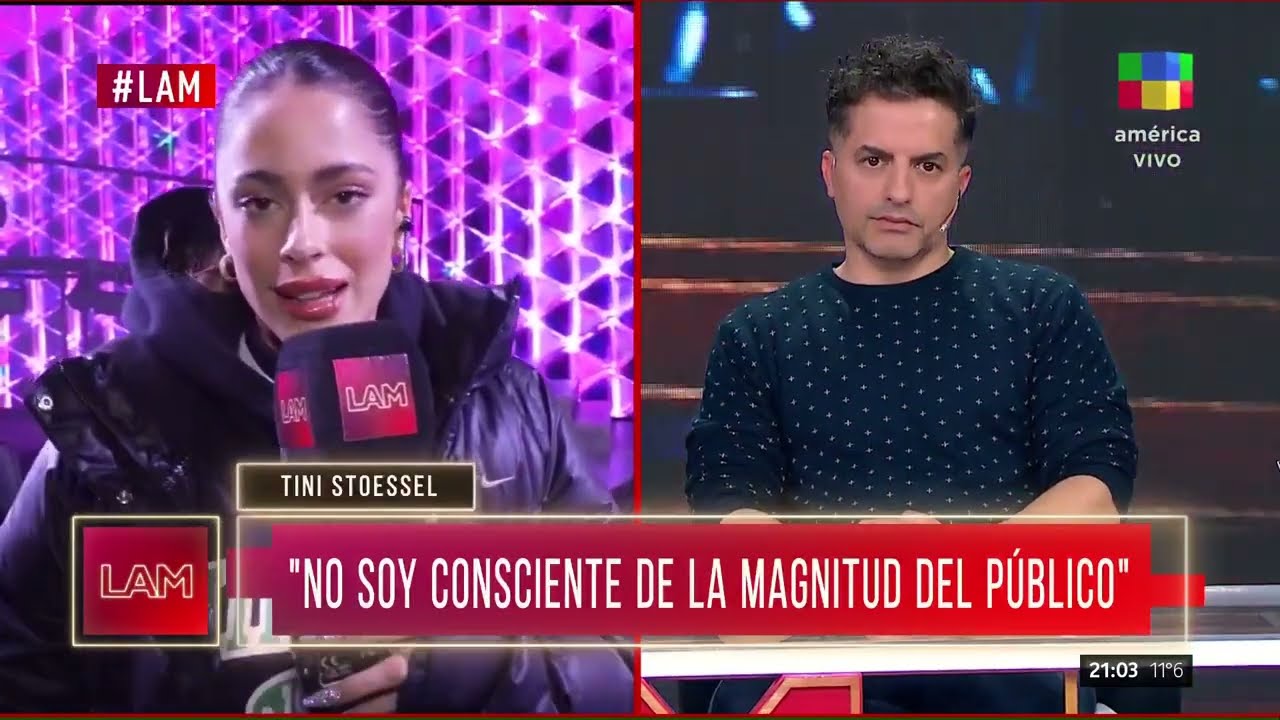 🎤 TINI STOESSEL habló en vivo en #LAM | Entrevista completa 😍🔥