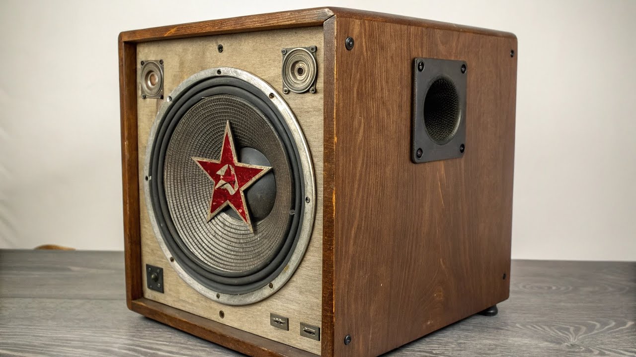 Создал НОВЫЙ динамик! Советский сабвуфер.