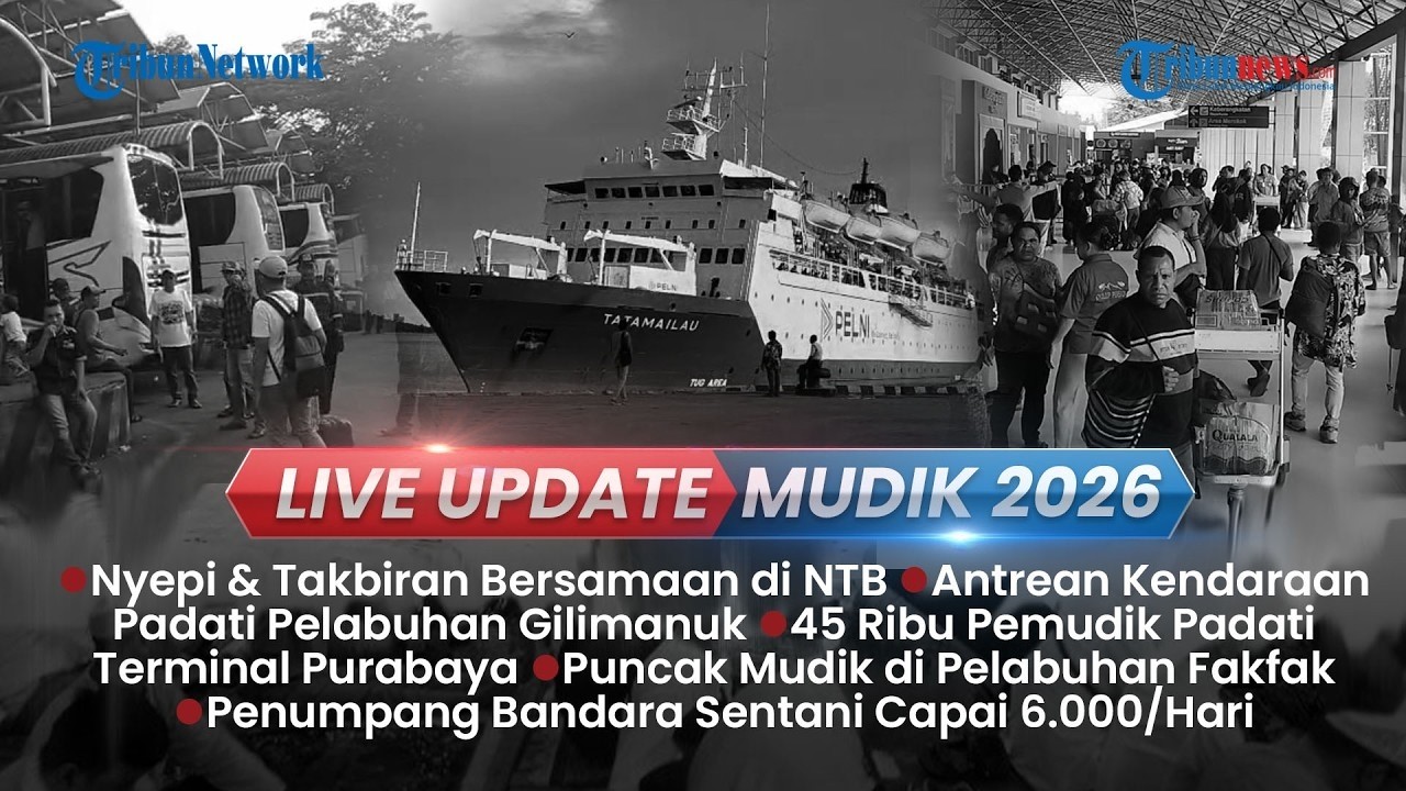 Situasi Terkini di Pelabuhan Gilimanuk Bali Pagi Hari | UPDATE SIANG | Selasa, 17 Maret 2026