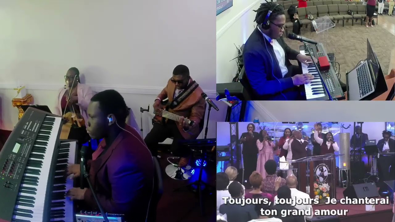 @hagbrocktonMA Band Cam | Je chanterai ton grand amour #louange #adoration #haitianchurch