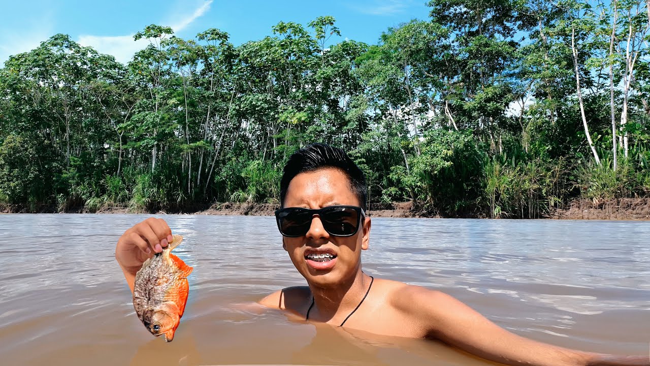¿Es R1ESG0S0 nadar en el AMAZONAS?