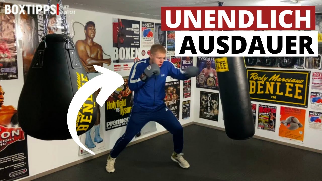 UNENDLICH AUSDAUER im BOXEN bekommen // Boxen lernen