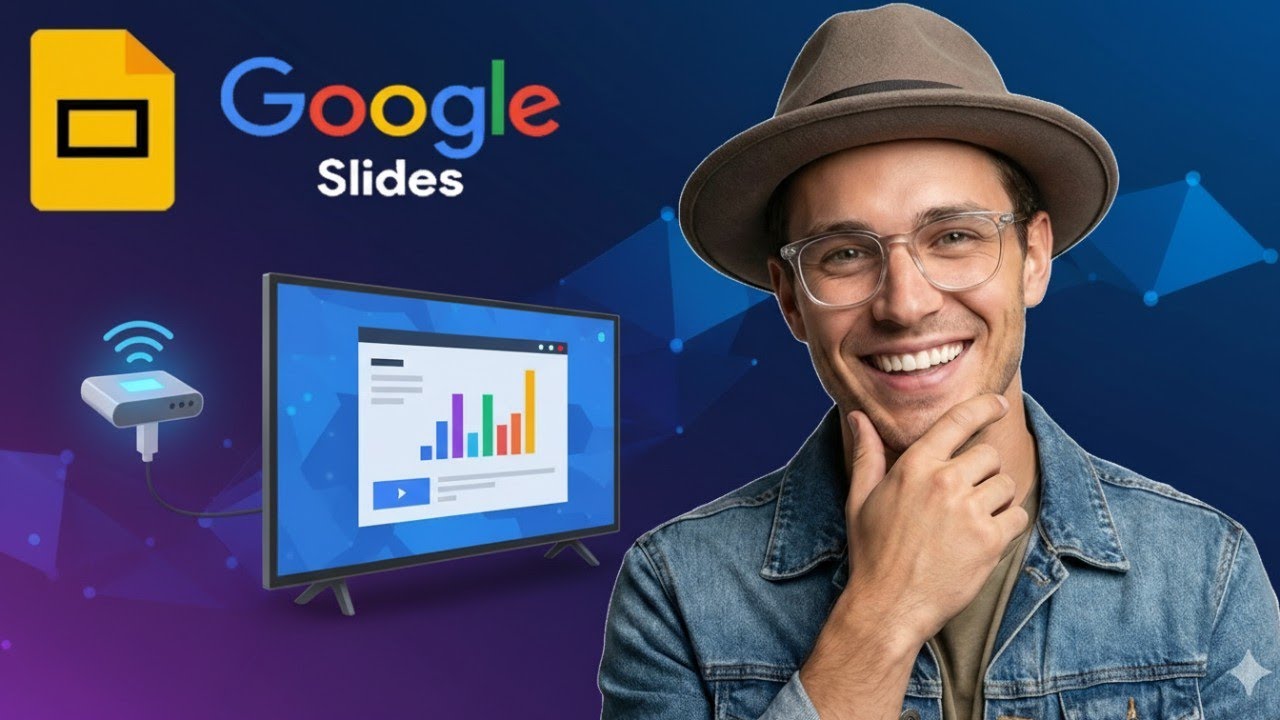 Демонстрация слайдов Google Slides на телевизоре (2026)