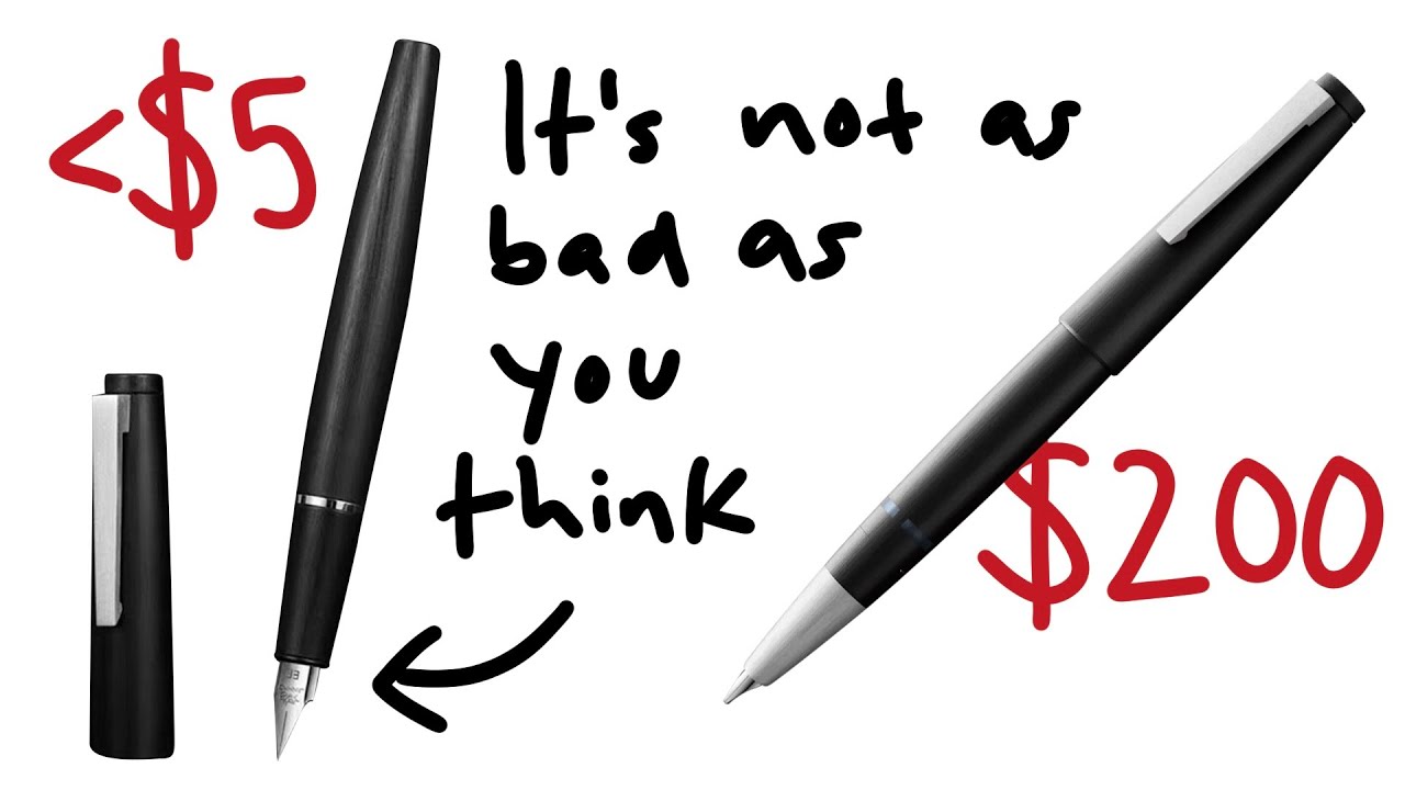 $200 LAMY 2000 vs $5 Jinhao 80