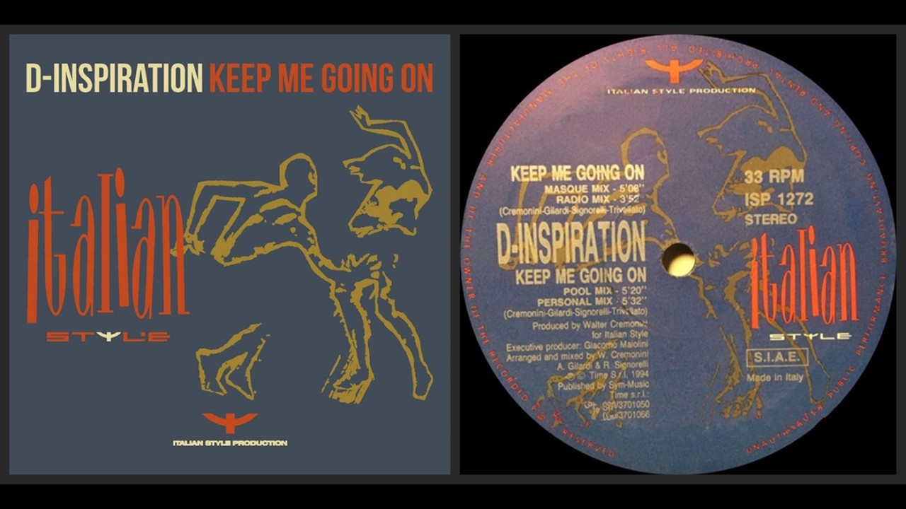 D-Inspiration – Keep Me Going On (Personal Mix – 1994)