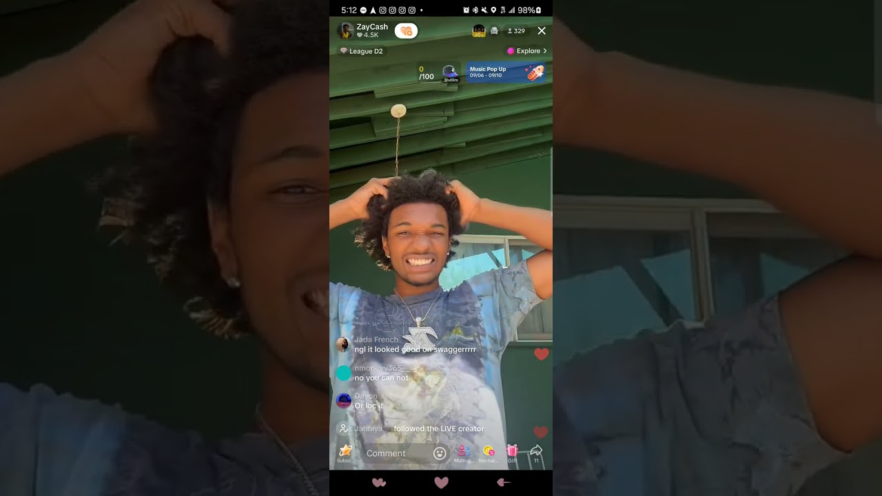 Isaiah Hill Tiktok Live 9-10-24