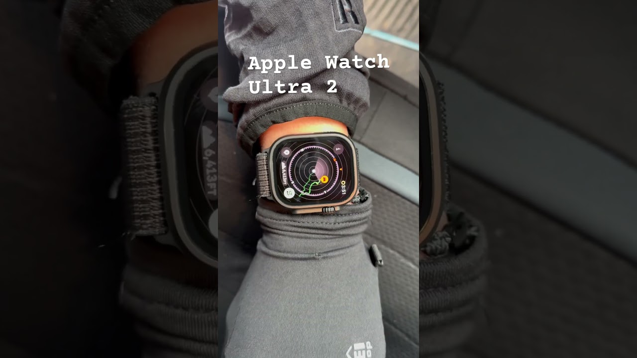 Лучший спутник в походе: Apple Watch Ultra 2