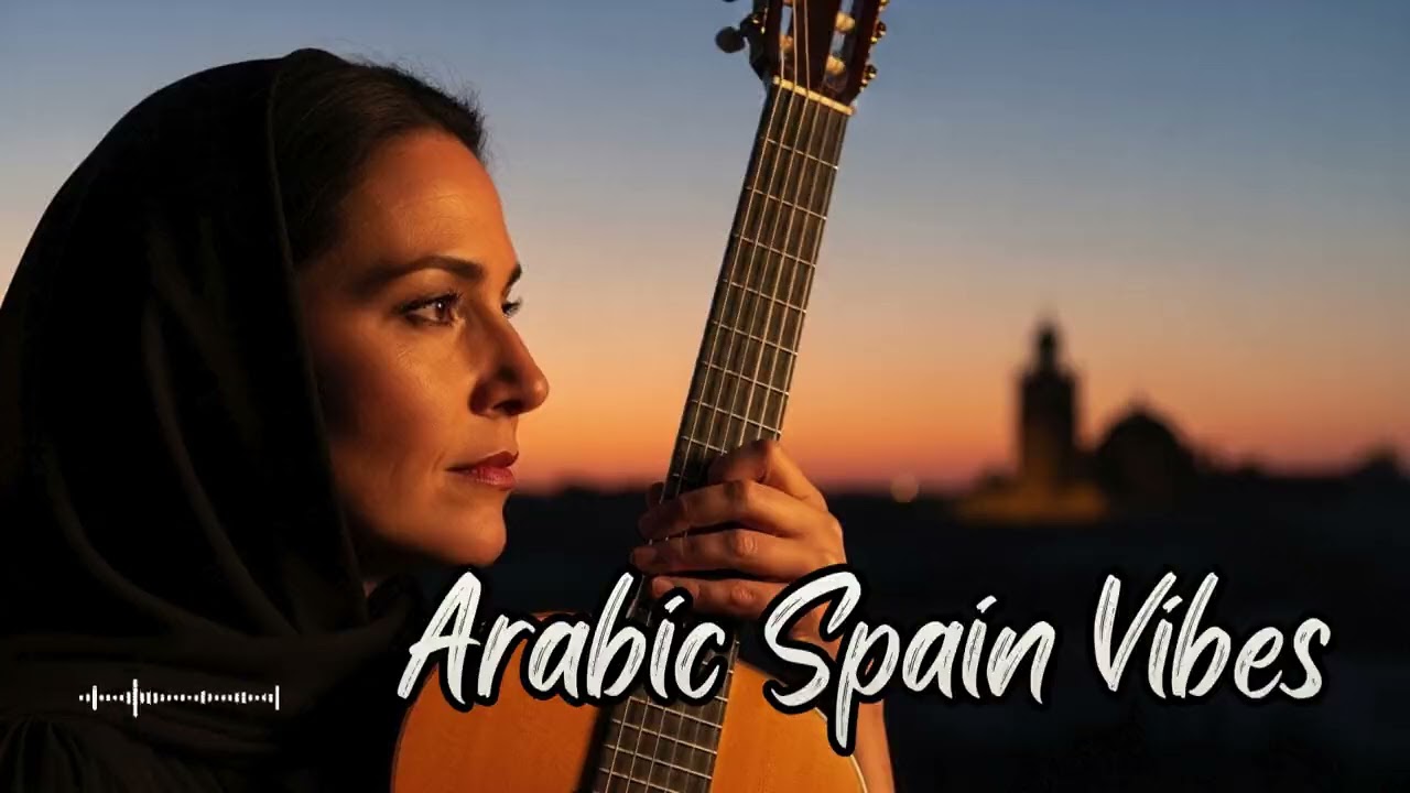 Night Desert Music — Cinematic Arabic Spanish Guitar Soundscape