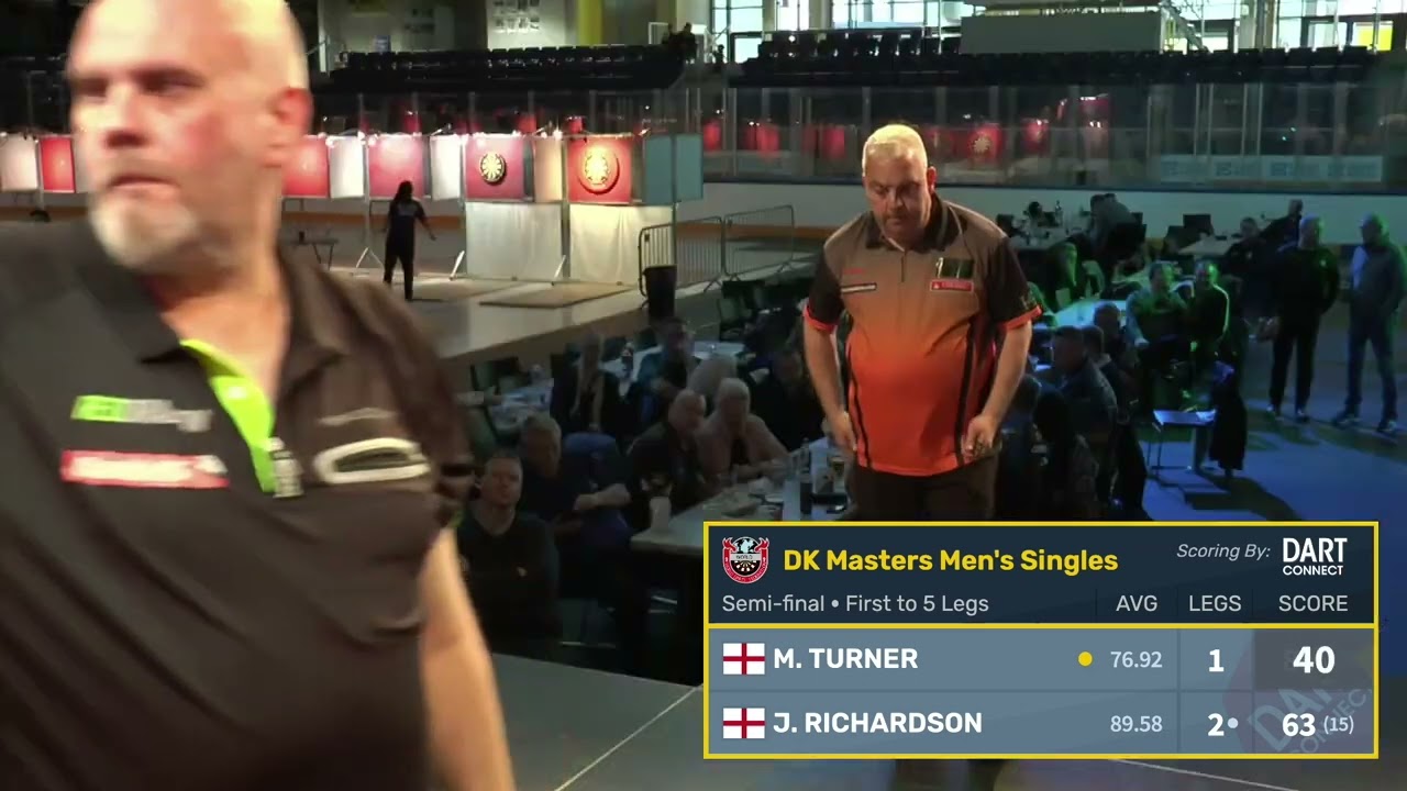 Denmark Masters 2022 - Men Semi 2 - M. Turner vs J. Richardson