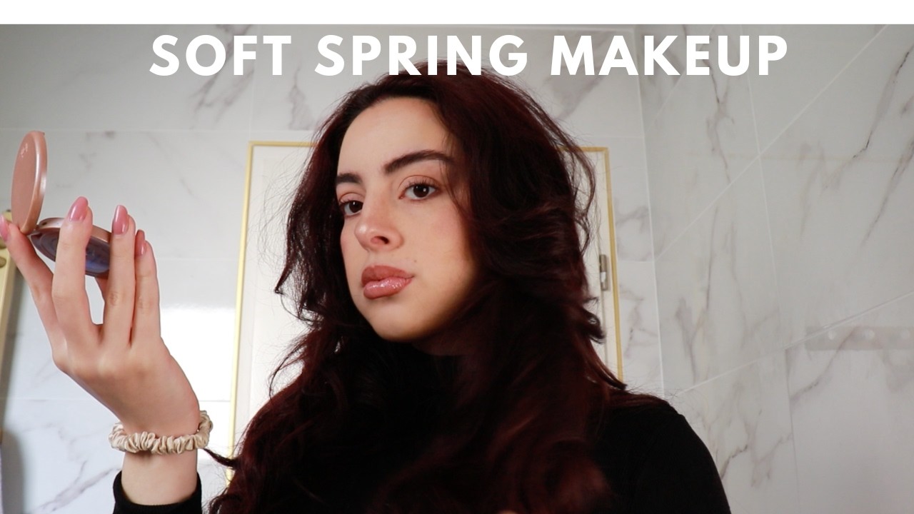 soft spring makeup look i’d actually wear | chatty get ready with me