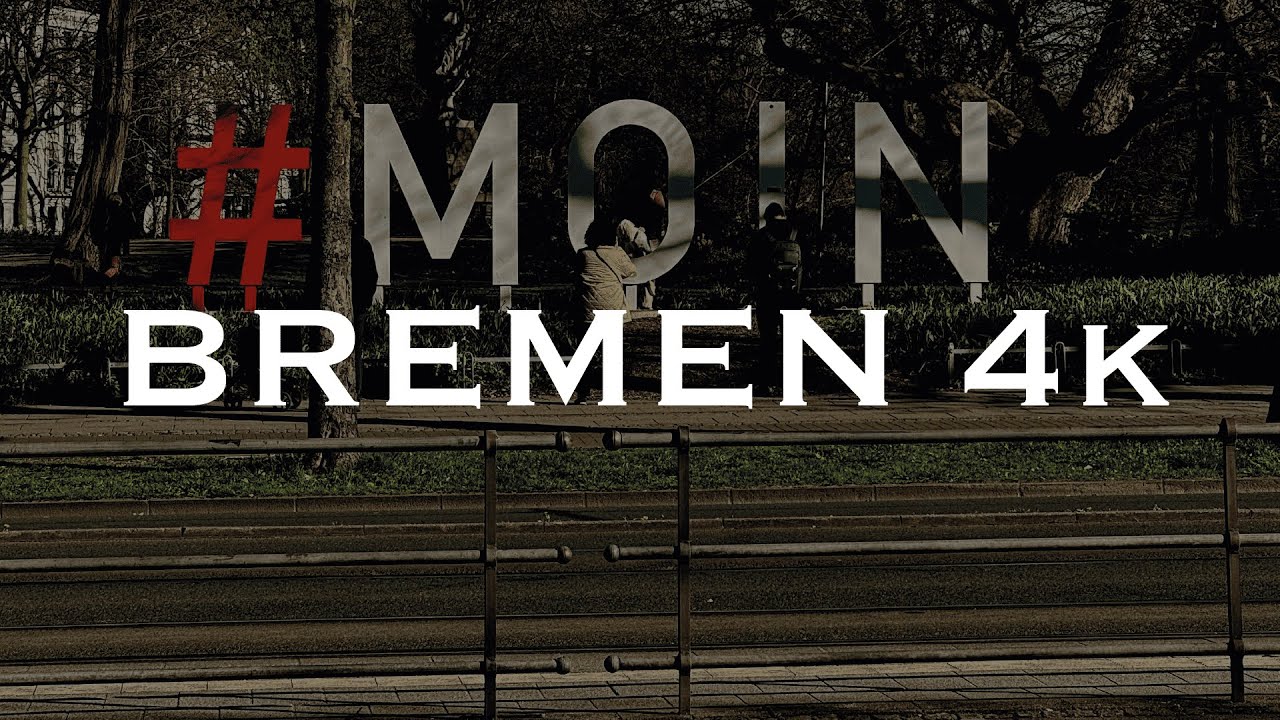Bremen 4K | Бремен (пешая прогулка)