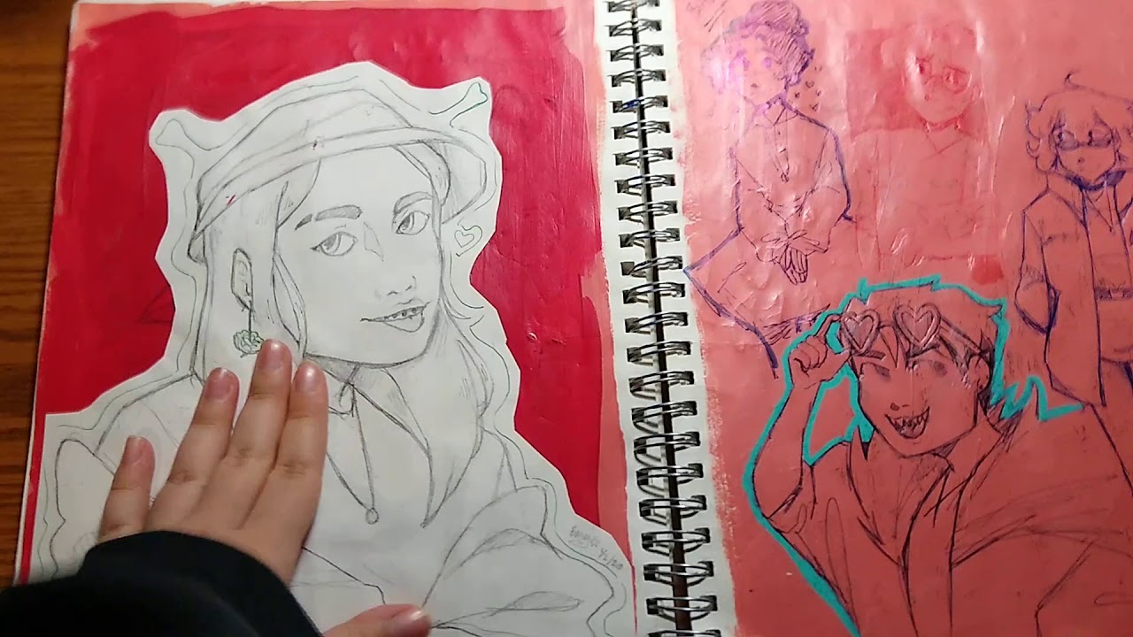 Sketchbook tour(s?) - THE ONE WITH TWO IN ONE VIDEO!!