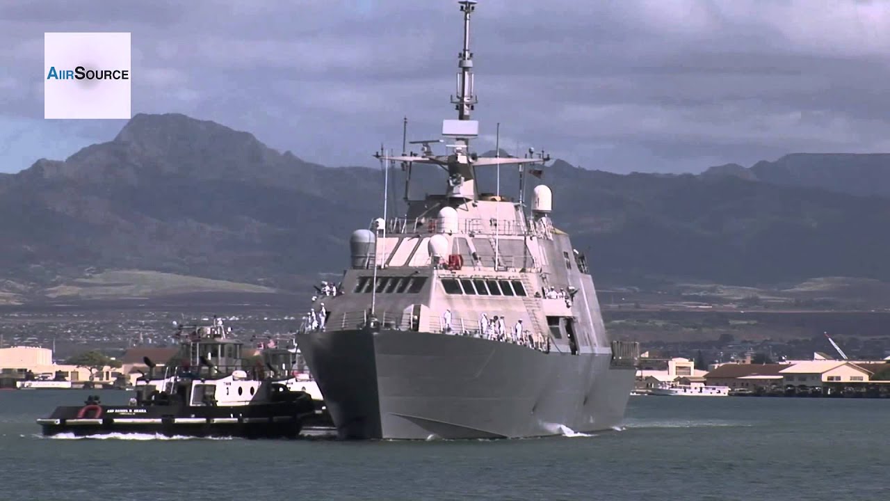 USS Freedom (LCS 1) Arrives at JBPHH for RIMPAC (2010)