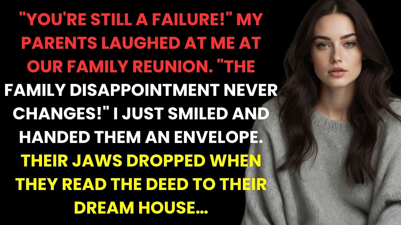 My Parents Called Me 'The Family Disappointment' At Reunion, Then Discovered I Own Their Dream Ho