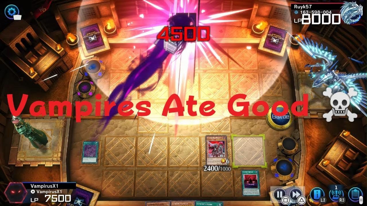 [Yu-Gi-Oh MD] Duelist Cup Favorite Highlights - Vampire Chaos|March 2025