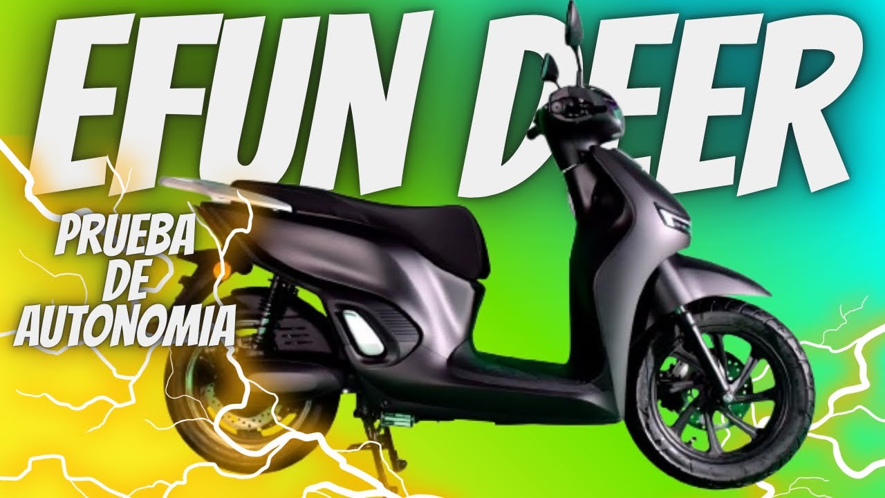 ¿Merece la pena para ir al trabajo? Prueba de autonomía REAL Efun Deer ⚡️