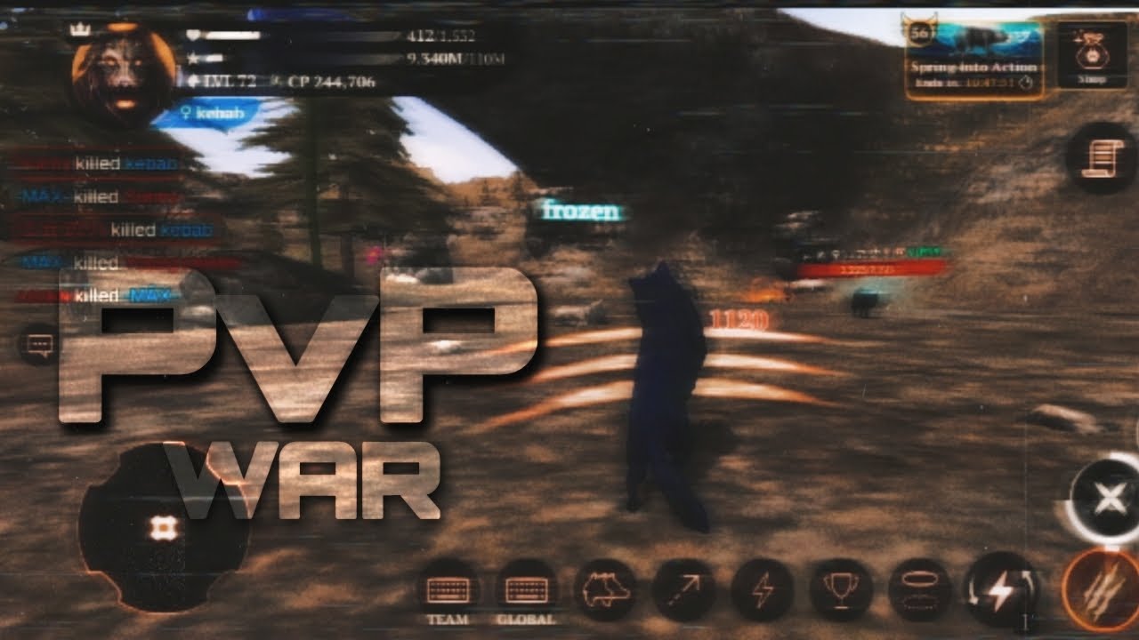 The Wolf - Pvp, War With 1K Players