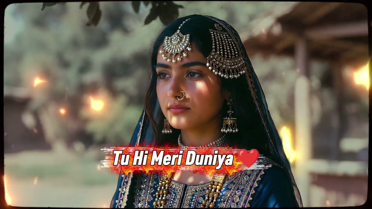 Tu Hi Meri Duniya ❤️ | Heart Touching Romantic Urdu AI Song