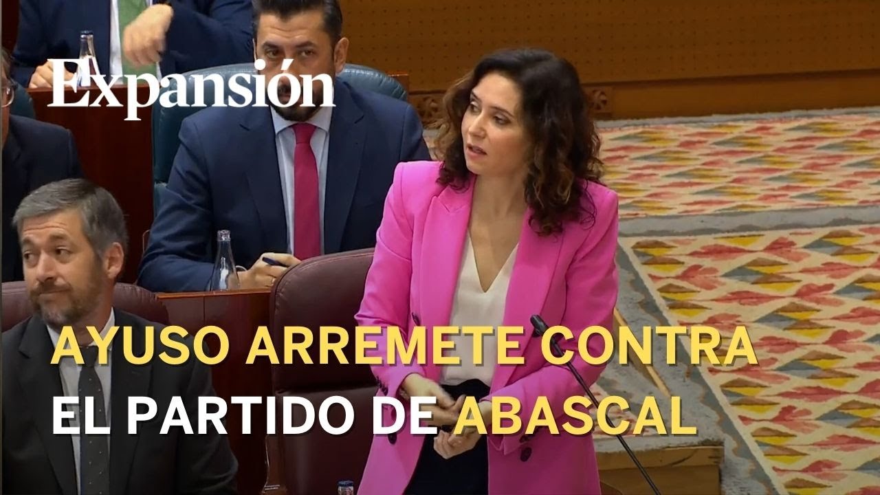 Ayuso a Vox: 