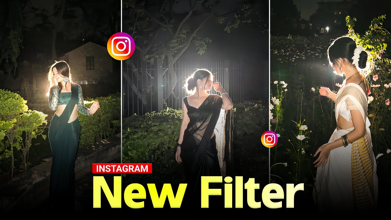 New Instagram Filter | Trending Glow Effect Photo Editing | Lofi Dusk Filter Prompt