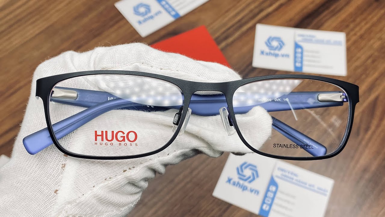 Xship.vn: Мужские прямоугольные очки Hugo Boss Demo HG 0209 00VK 54 HG 0209 00VK 54